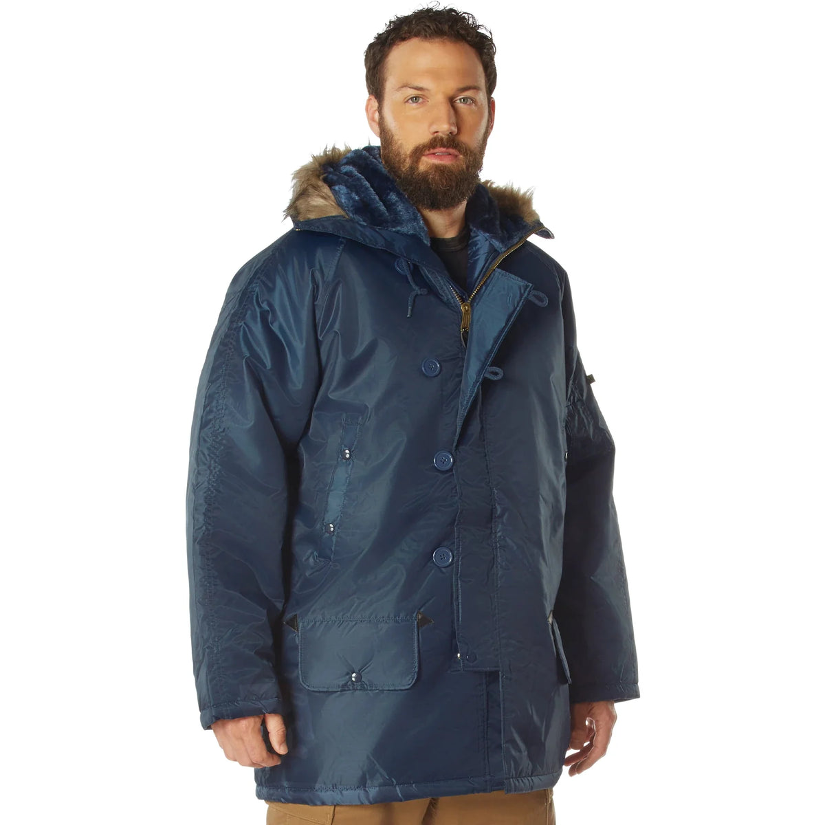 N-3b Parka - Navy Blue / s