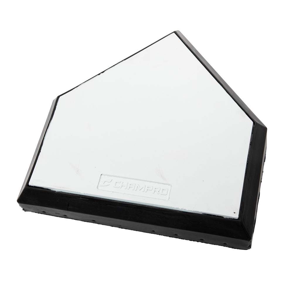 N/A In-Ground Home Plate with Solid Wood Bottom