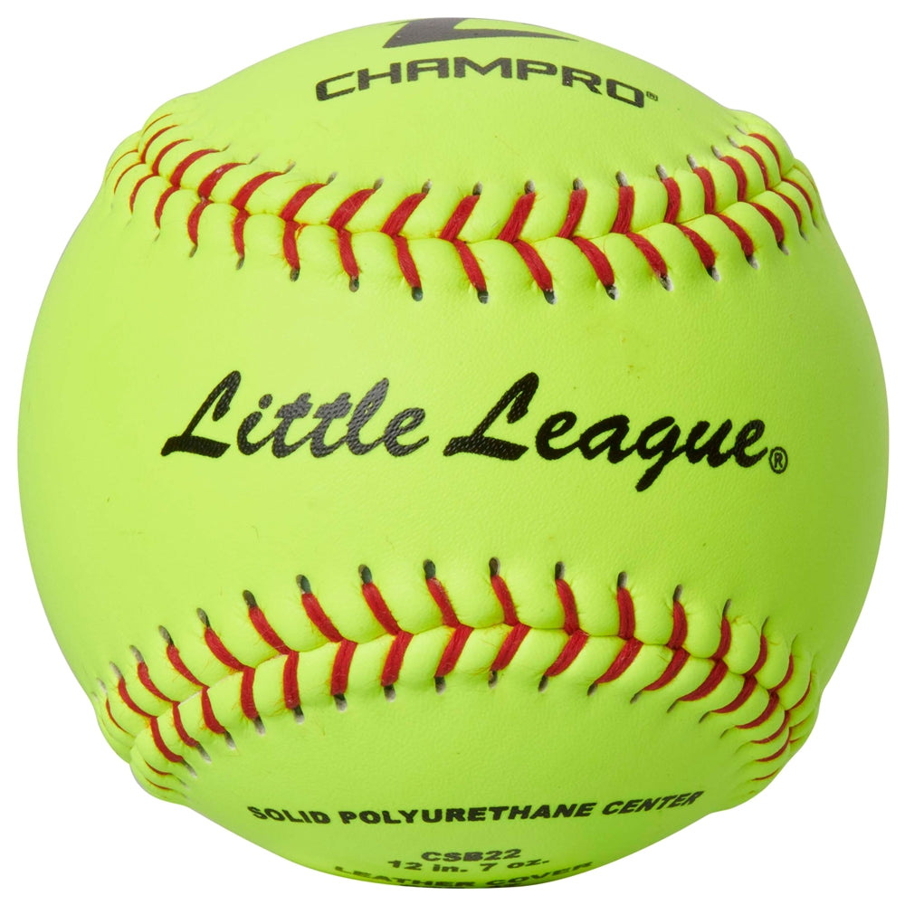 N/A Little League® 12" Tournament Fast Pitch Softball - Leather Cover