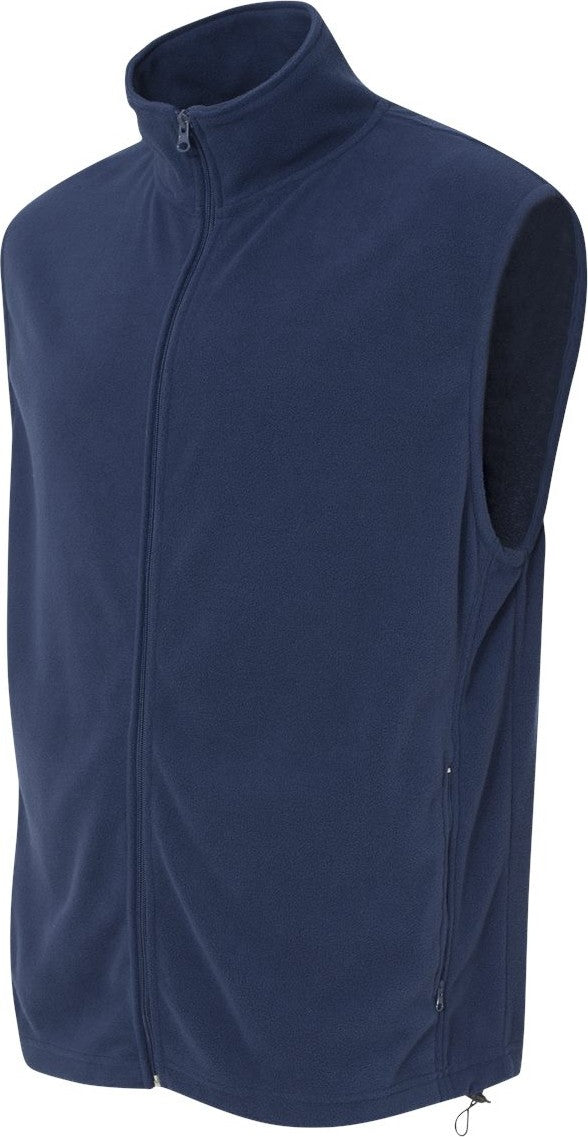 Nantucket Navy Microfleece Full-Zip Vest - 3310