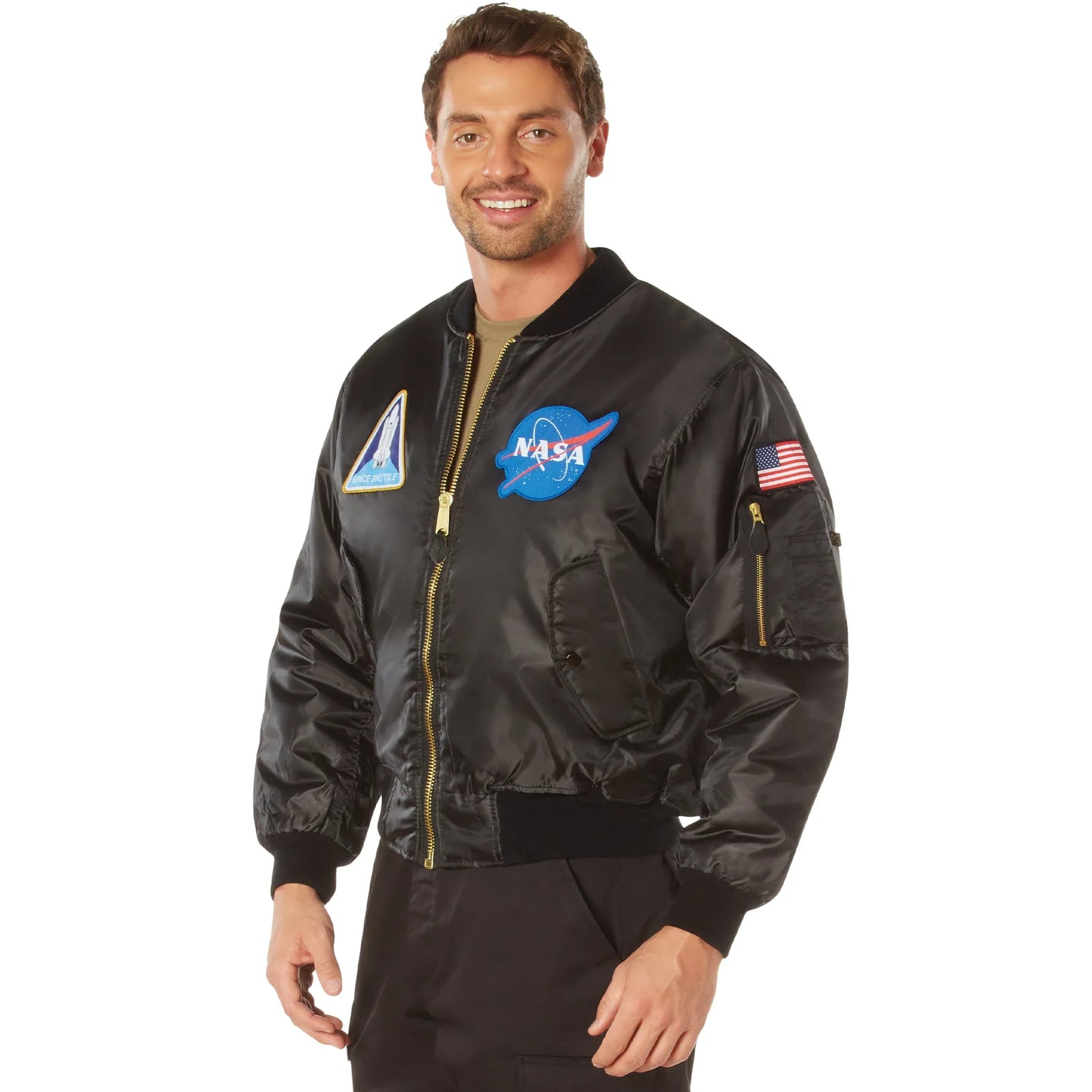 Nasa Ma-1 Flight Jacket - Black - s
