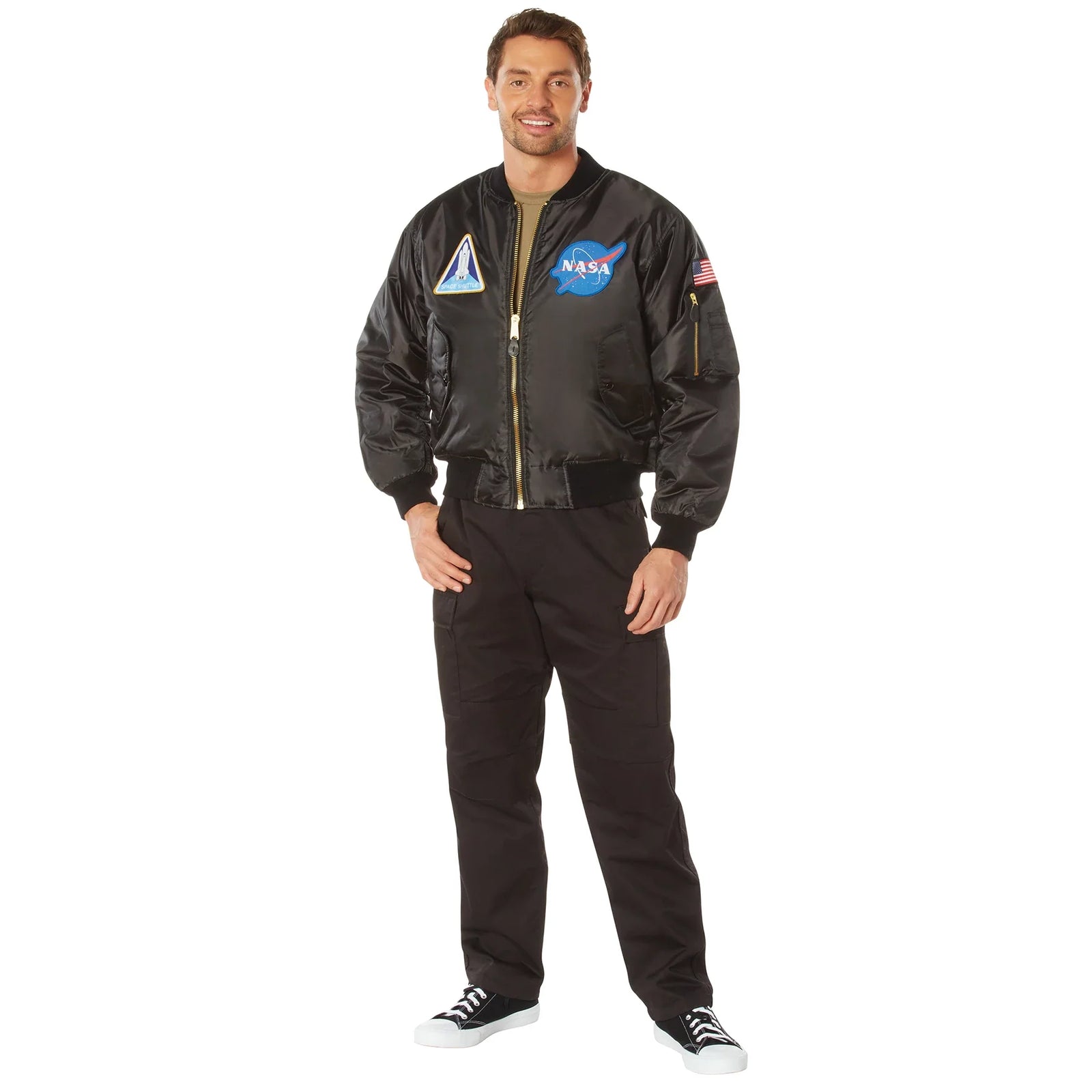 Nasa Ma-1 Flight Jacket - Black - s