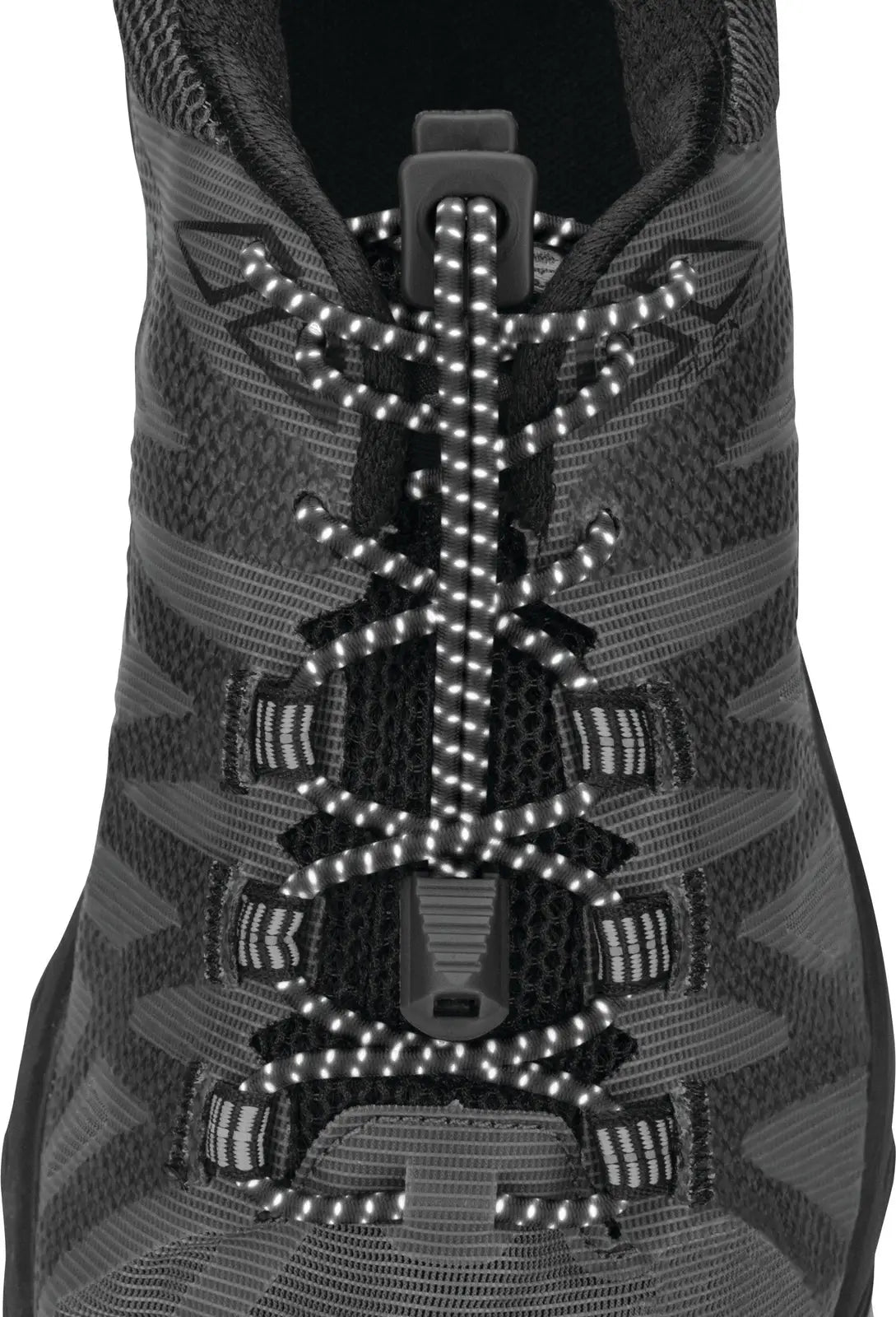 Nathan Sports Ns1171 Run Laces Reflective - Black