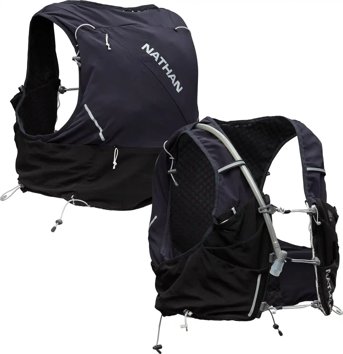 Nathan Sports Ns30650 Pinnacle Pro 12l - Black Reflective Silver - Reflective Silver / Xs