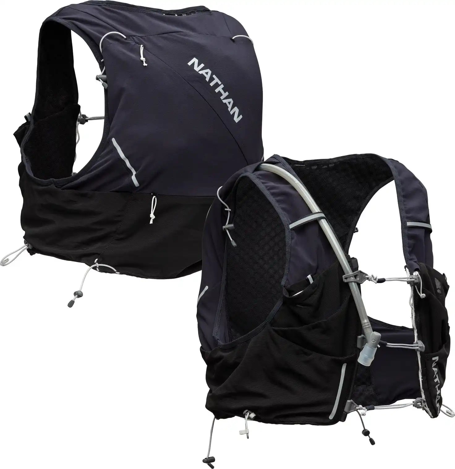 Nathan Sports Ns30650 Pinnacle Pro 12l - Black Reflective Silver - Reflective Silver / Xs