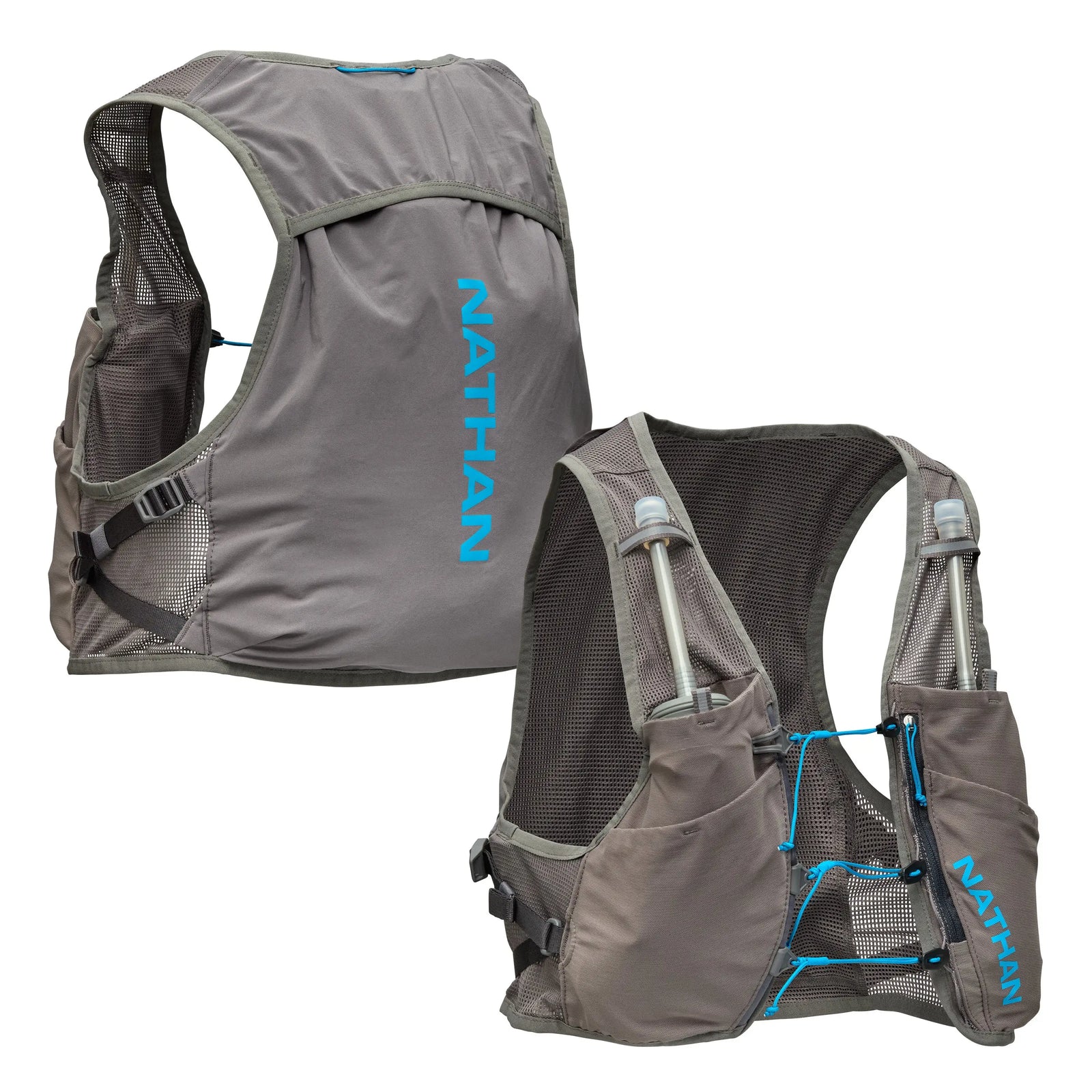 Nathan Sports Ns30730 Pinnacle Breeze 4l - Charcoal Electric Blue