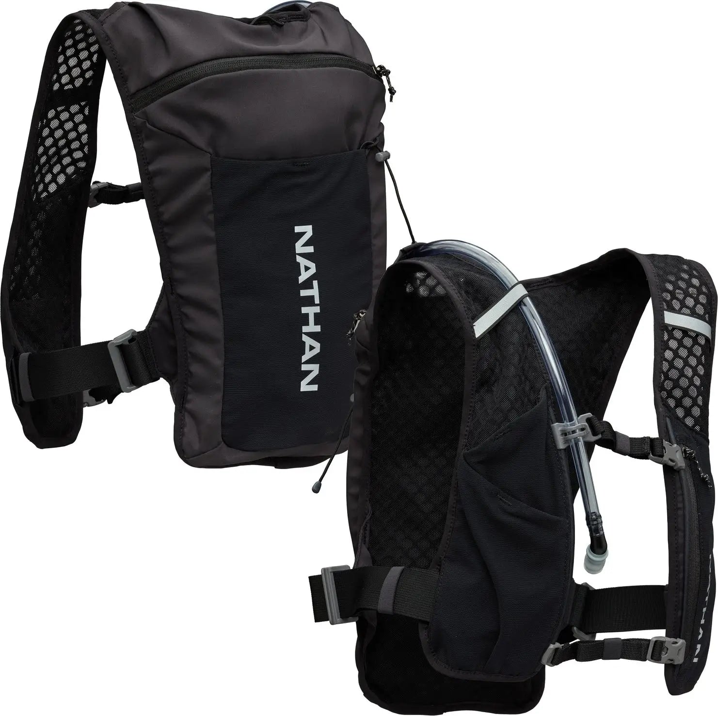 Nathan Sports Ns30770 Quick Start 3.0 4l - Black Reflective Silver