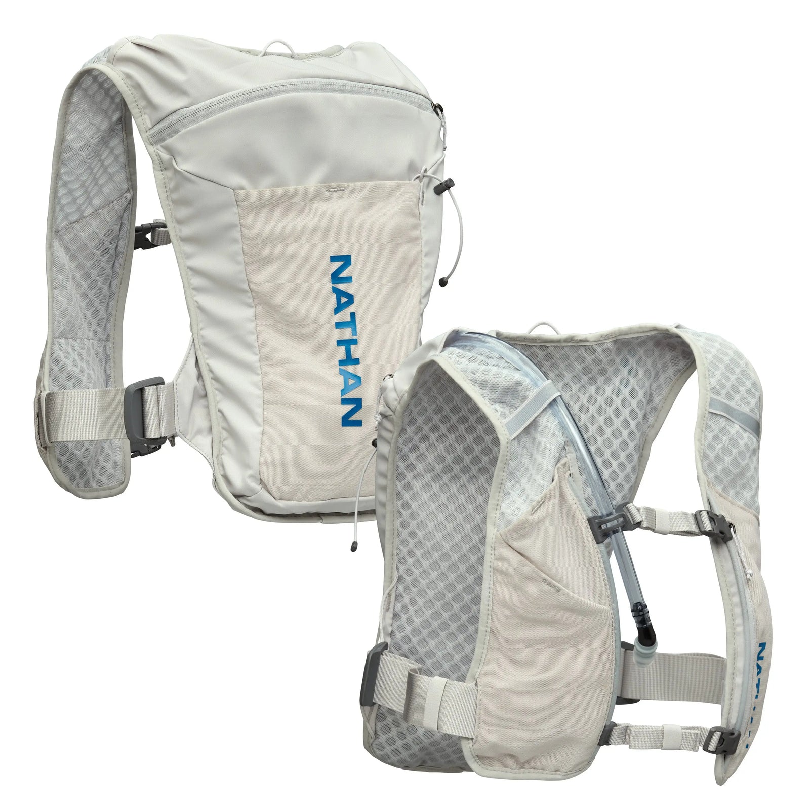 Nathan Sports Ns30770 Quick Start 3.0 4l - Vapor Grey Deep Blue - Grey Deep Blue / Osfm