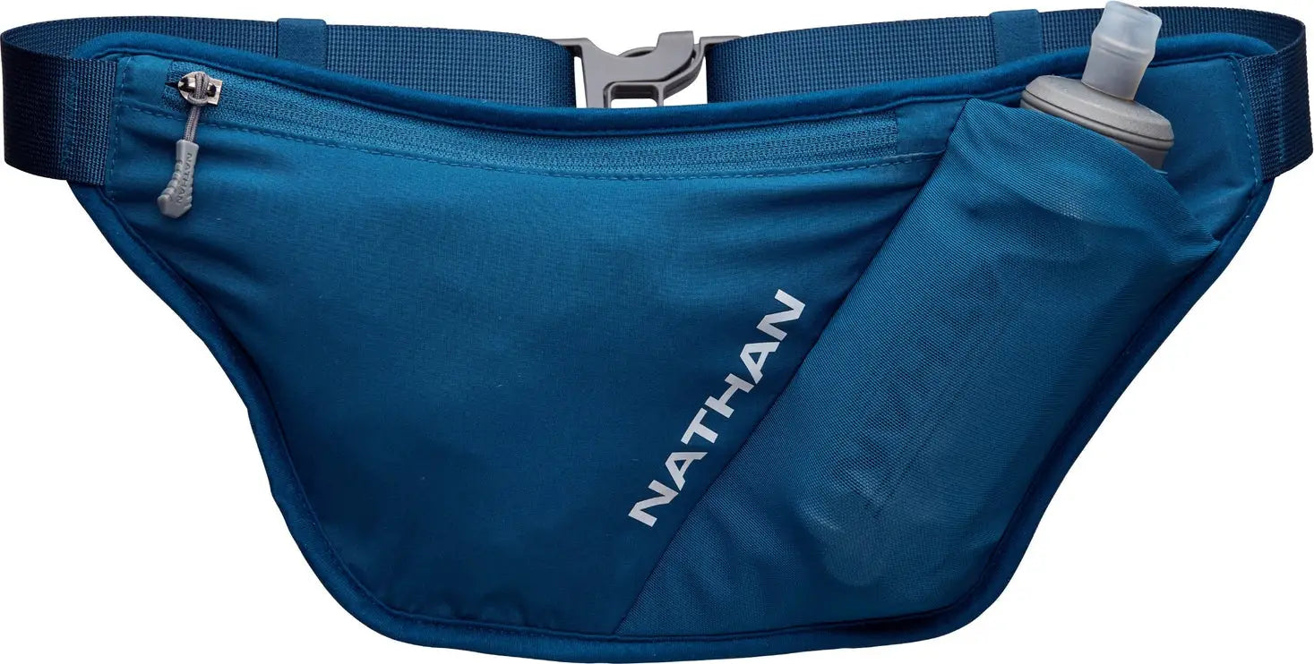 Nathan Sports Ns30830 Pinnacle Featherlite Belt - Sailor Blue Reflective Silver - Blue Reflective Silver / Osfm
