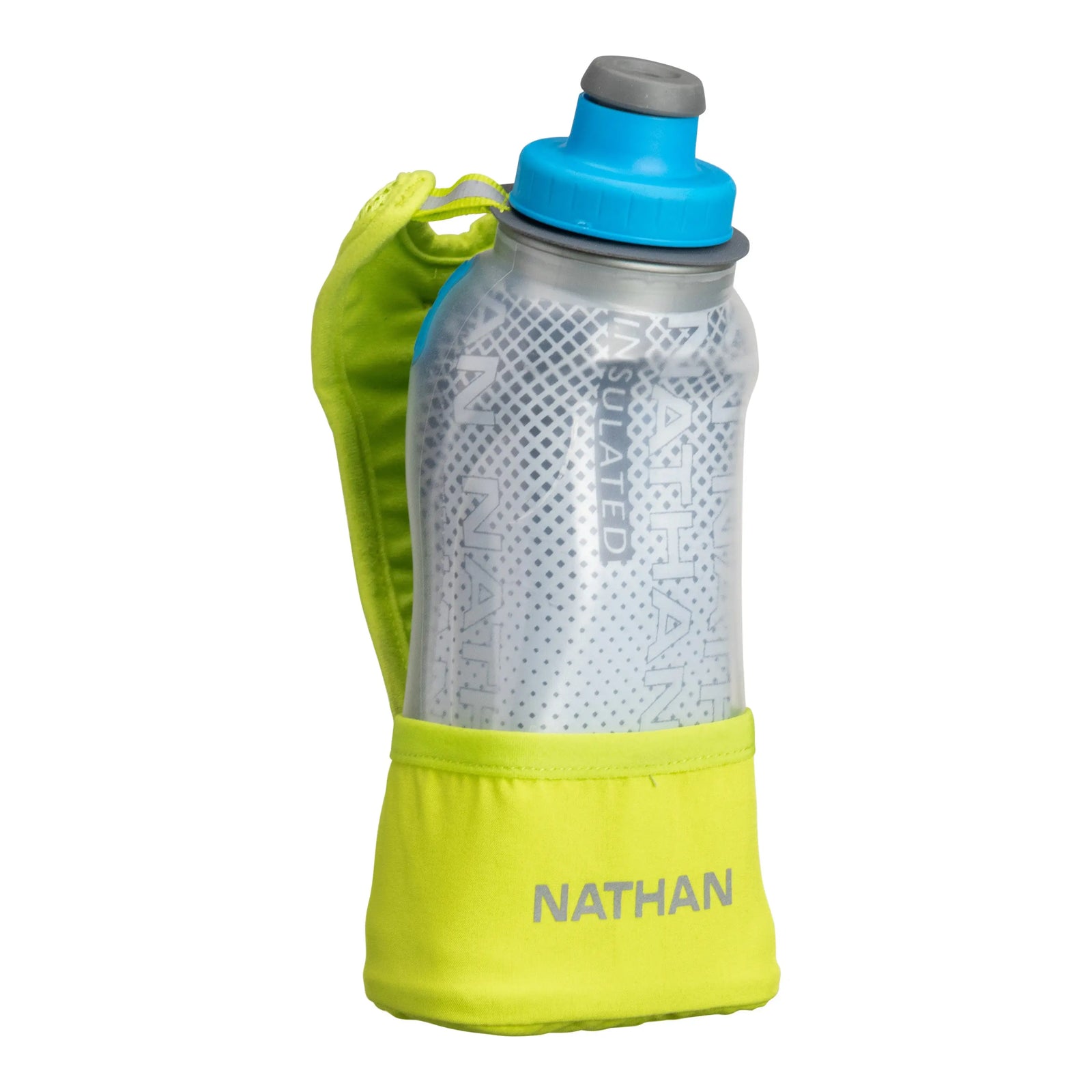 Nathan Sports Ns40060 Quick Squeeze Lite 12 Insulated Black / Marine - Finish Lime Blue me Away - Lime Blue me Away