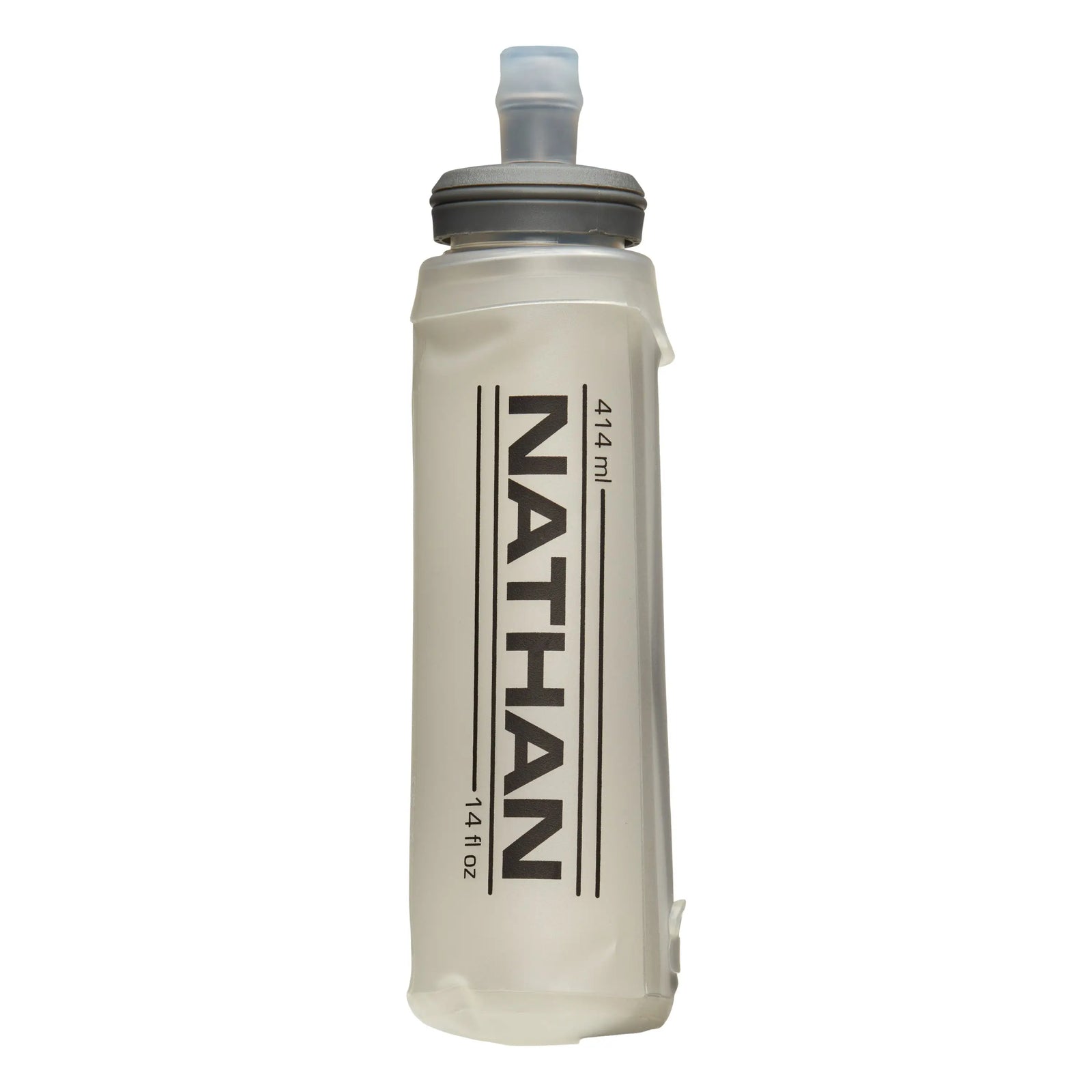 Nathan Sports Ns4012 14oz Soft Flask W/bite - Clear / N/a