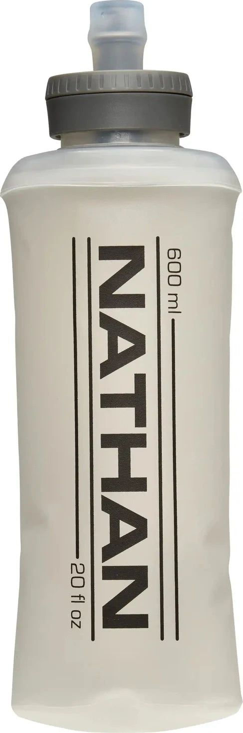 Nathan Sports Ns4014 20oz Soft Flask W/bite - Clear / N/a