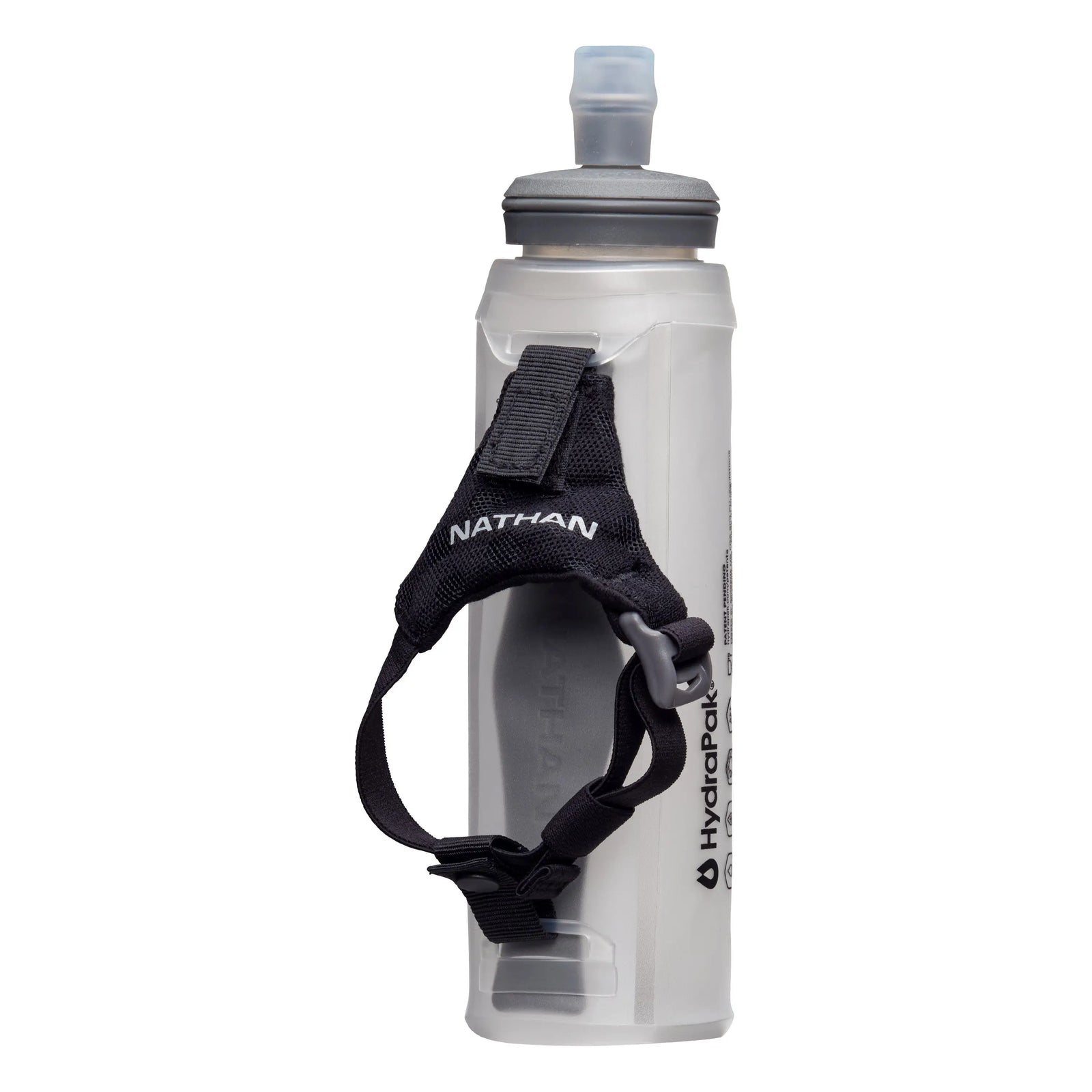 Nathan Sports Ns40280 Exoshot 14 Oz Lite Black / Reflective - Silver / Osfm