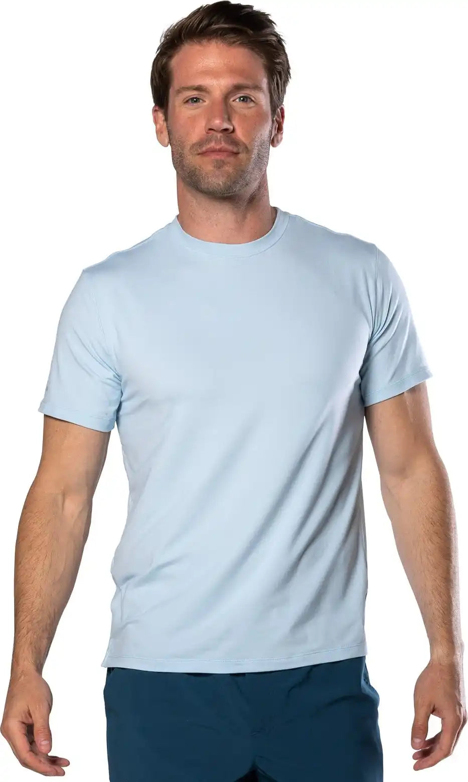Nathan Sports Ns50920 Dash Tee 2.0 - Vapor Blue Stripe - Blue Stripe / s