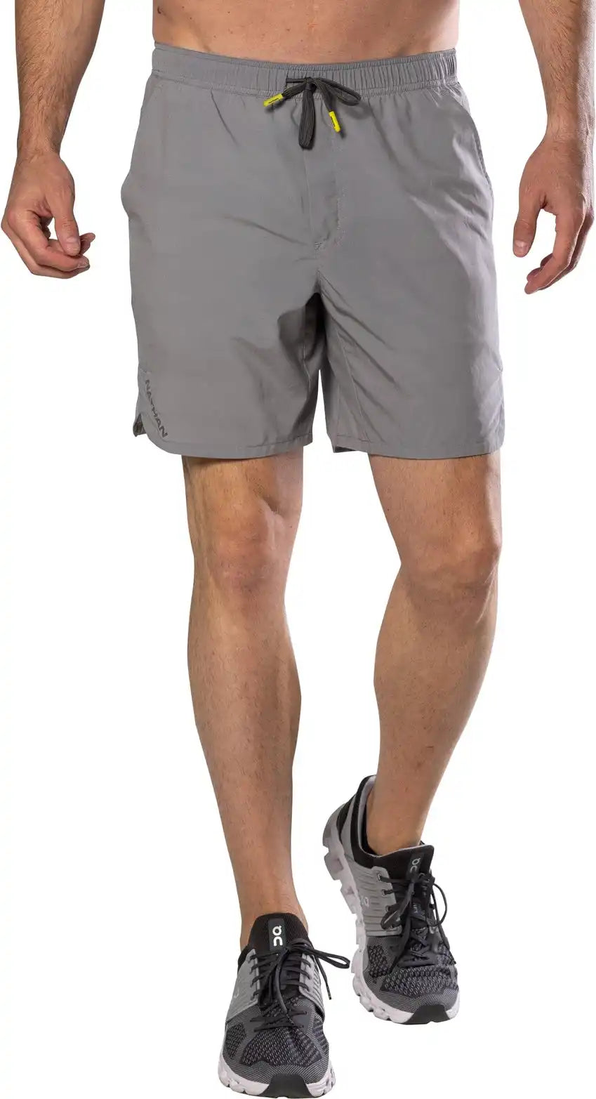 Nathan Sports Ns51320 Essential Shorts 7’’ 2.0 - Monument Grey - Grey / s