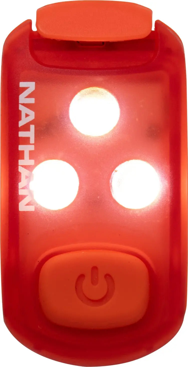 Nathan Sports Ns60560 Strobelight 2 - Ribbon Red - Osfm