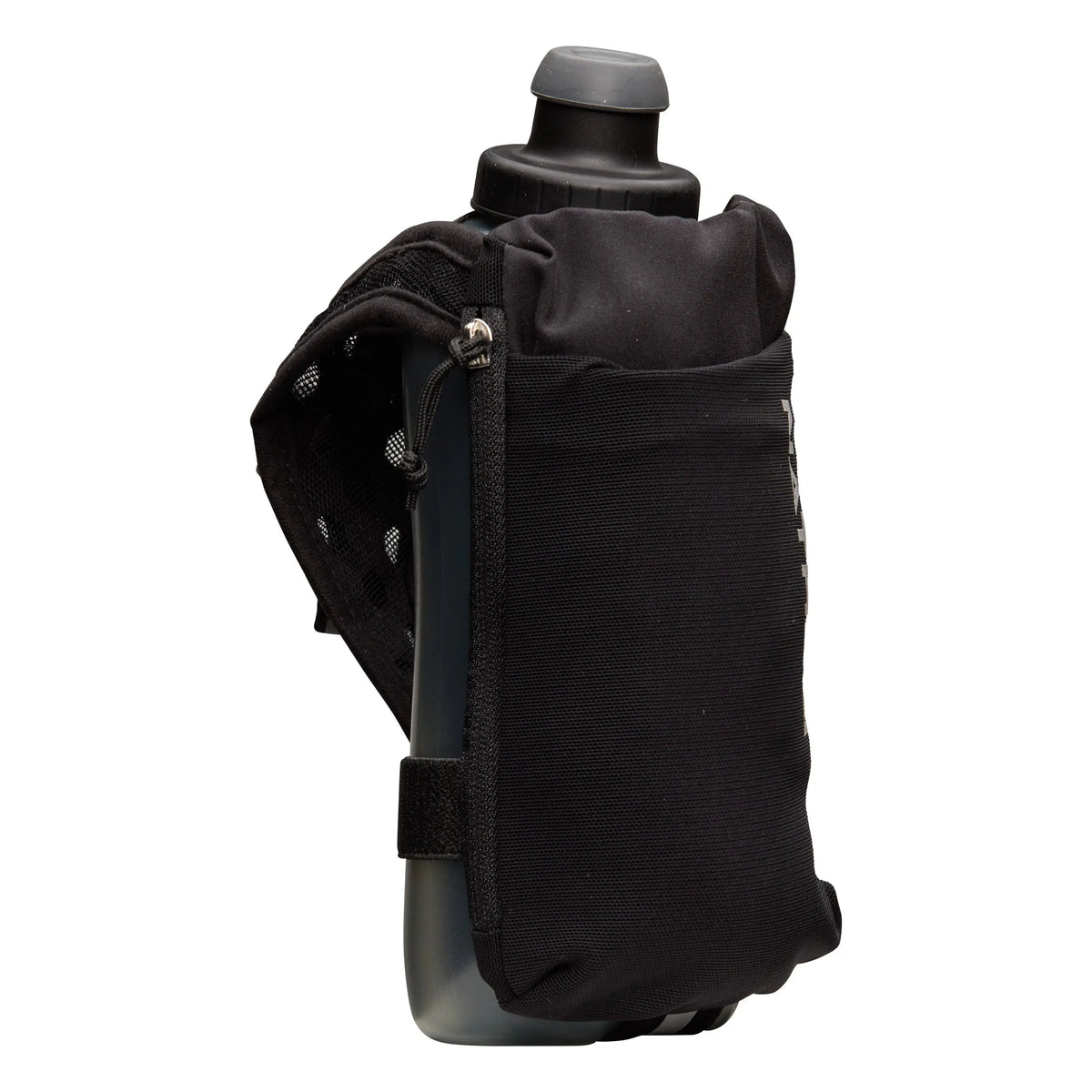 Nathan Sports Ns70840 Speeddraw 2 18oz Flask - Black Reflective Silver - Reflective Silver / Osfa