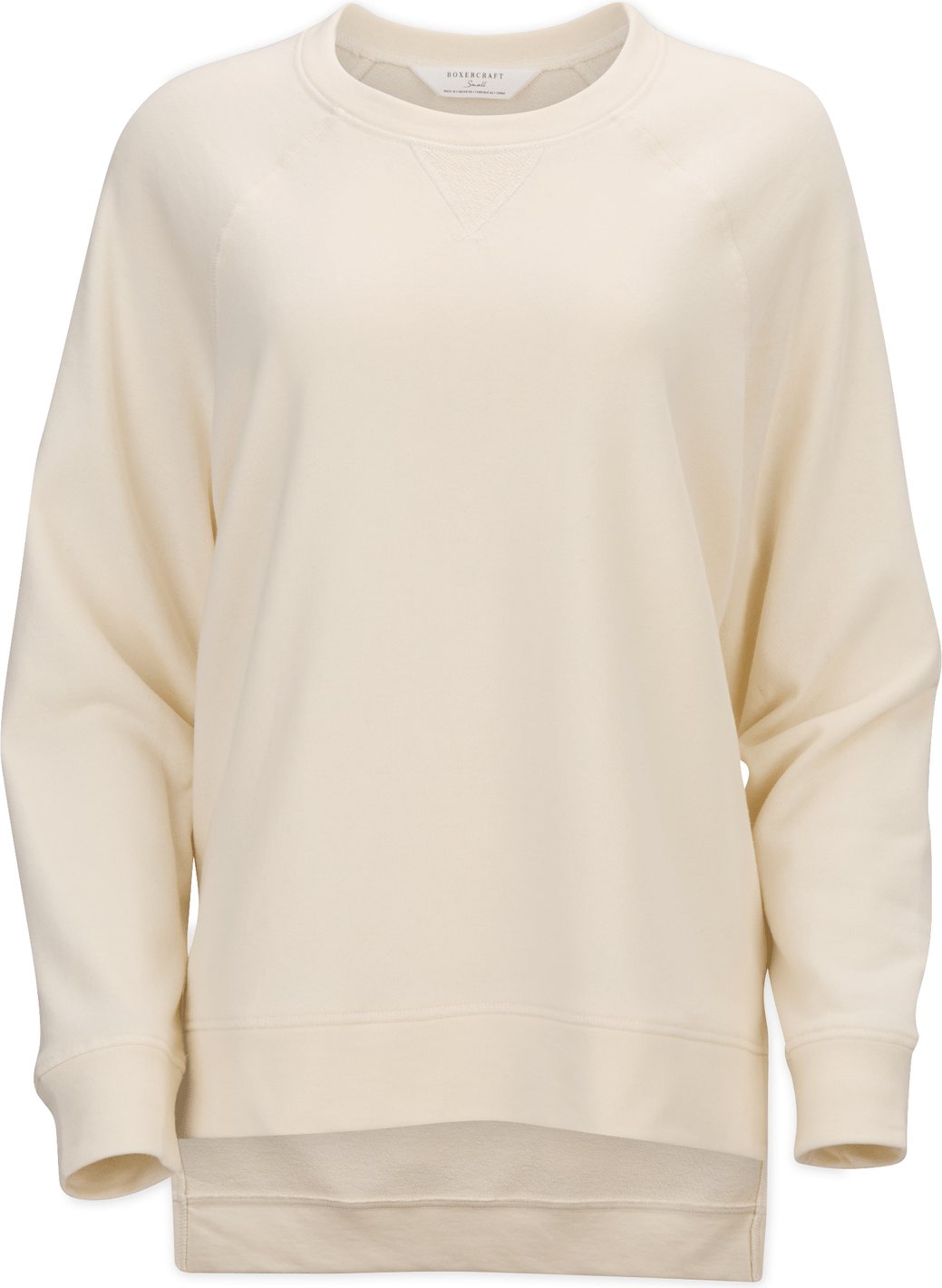 NATURAL BOXERCRAFT HARLOW TERRY PULLOVER  grouped