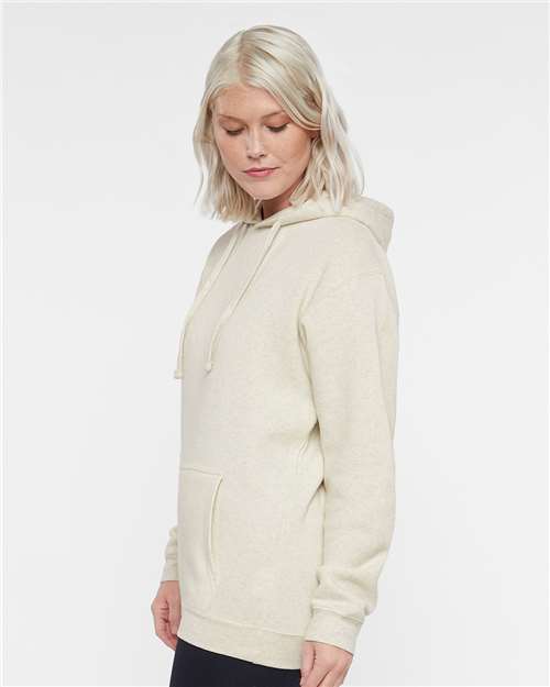 Natural Heather Elevated Fleece Basic Hoodie - 6926