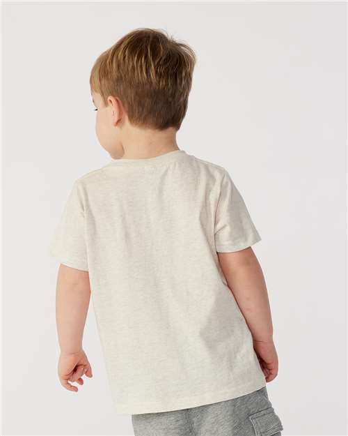 Natural Heather Toddler Fine Jersey Tee - 3321