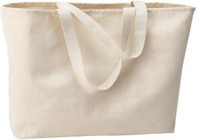 Natural Port Authority - Ideal Twill Jumbo Tote. B300