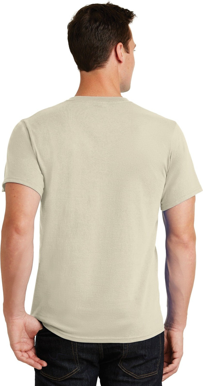 Natural Port & Co Essential Tee. PC61