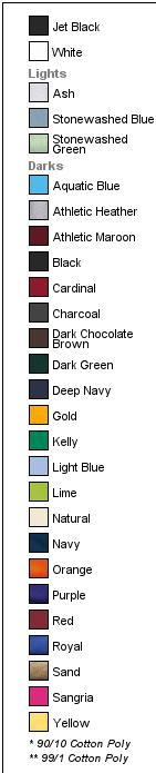 Natural Port & Co Long Sleeve Essential Tee. PC61LS