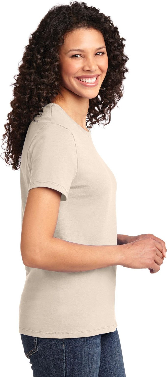 Natural Port & Co Women's Essential Tee. LPC61
