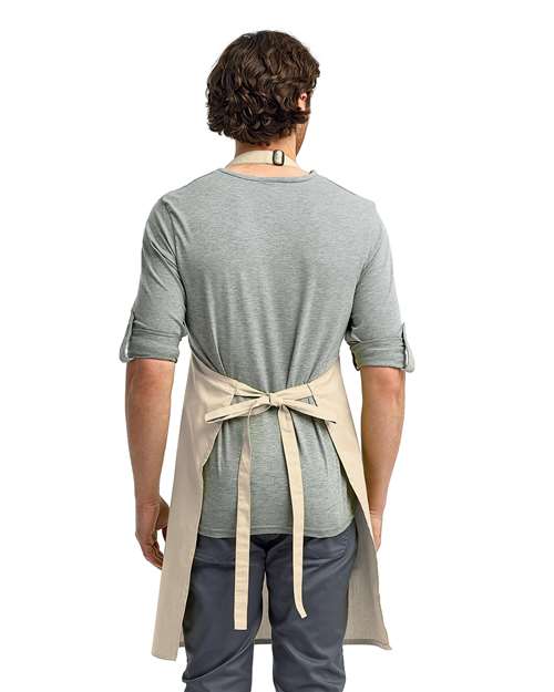 Natural Recycled Bib Apron - RP150