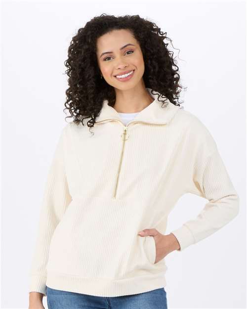 Natural Women&#39;s Manchester Quarter Zip - BW5203