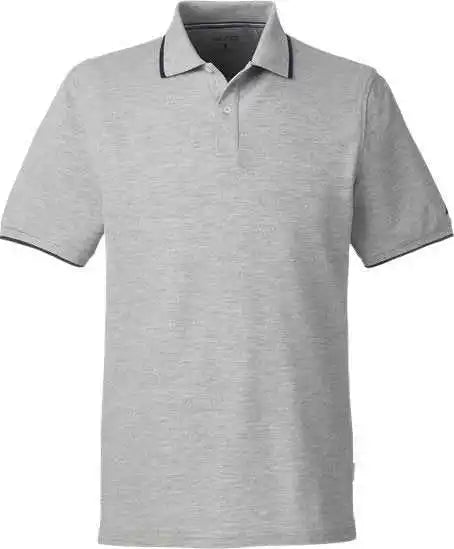Nautica N17165 Deck Polo - Oxford Heather