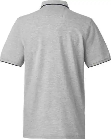Nautica N17165 Deck Polo - Oxford Heather