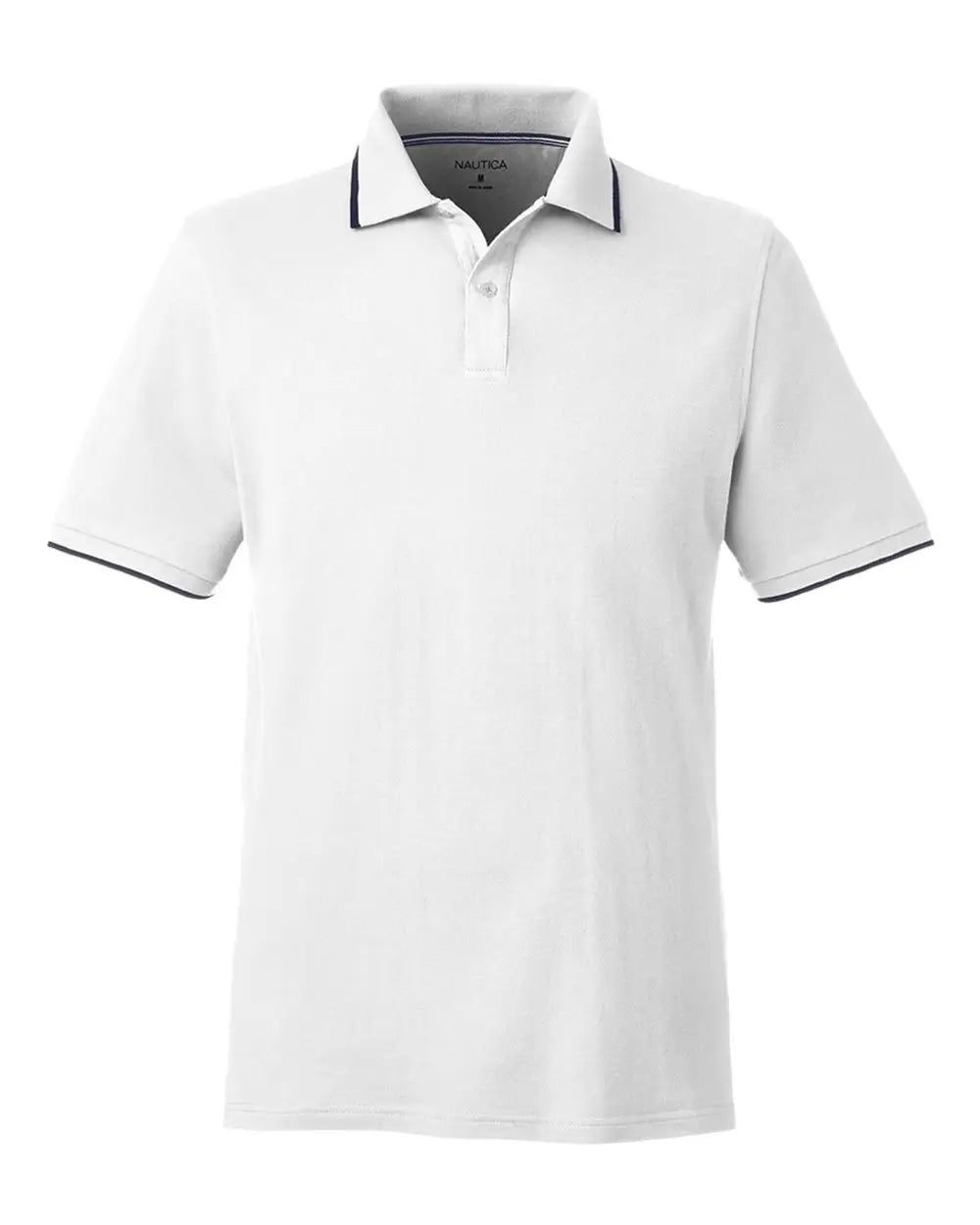 Nautica N17165 Deck Polo - White - s