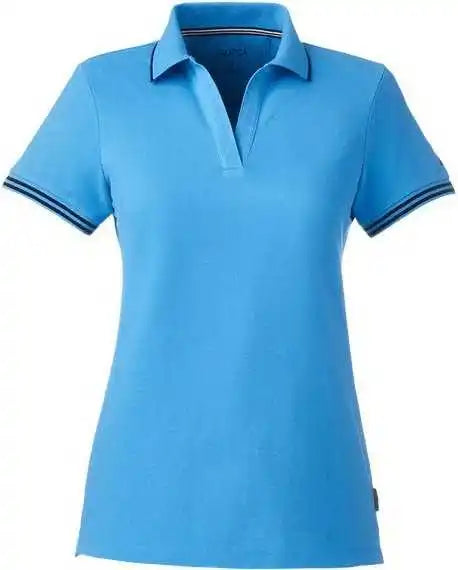 Nautica N17168 Women’s Deck Polo - Azure Blue