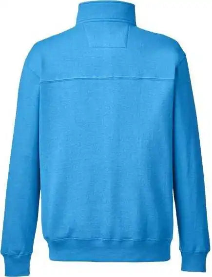Nautica N17176 Anchor Fleece Quarter-zip Sweatshirt - Azure Blue