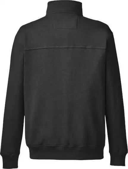 Nautica N17176 Anchor Fleece Quarter Zip Sweatshirt Black