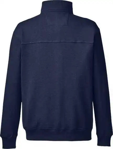 Nautica N17176 Anchor Fleece Quarter Zip Sweatshirt Navy