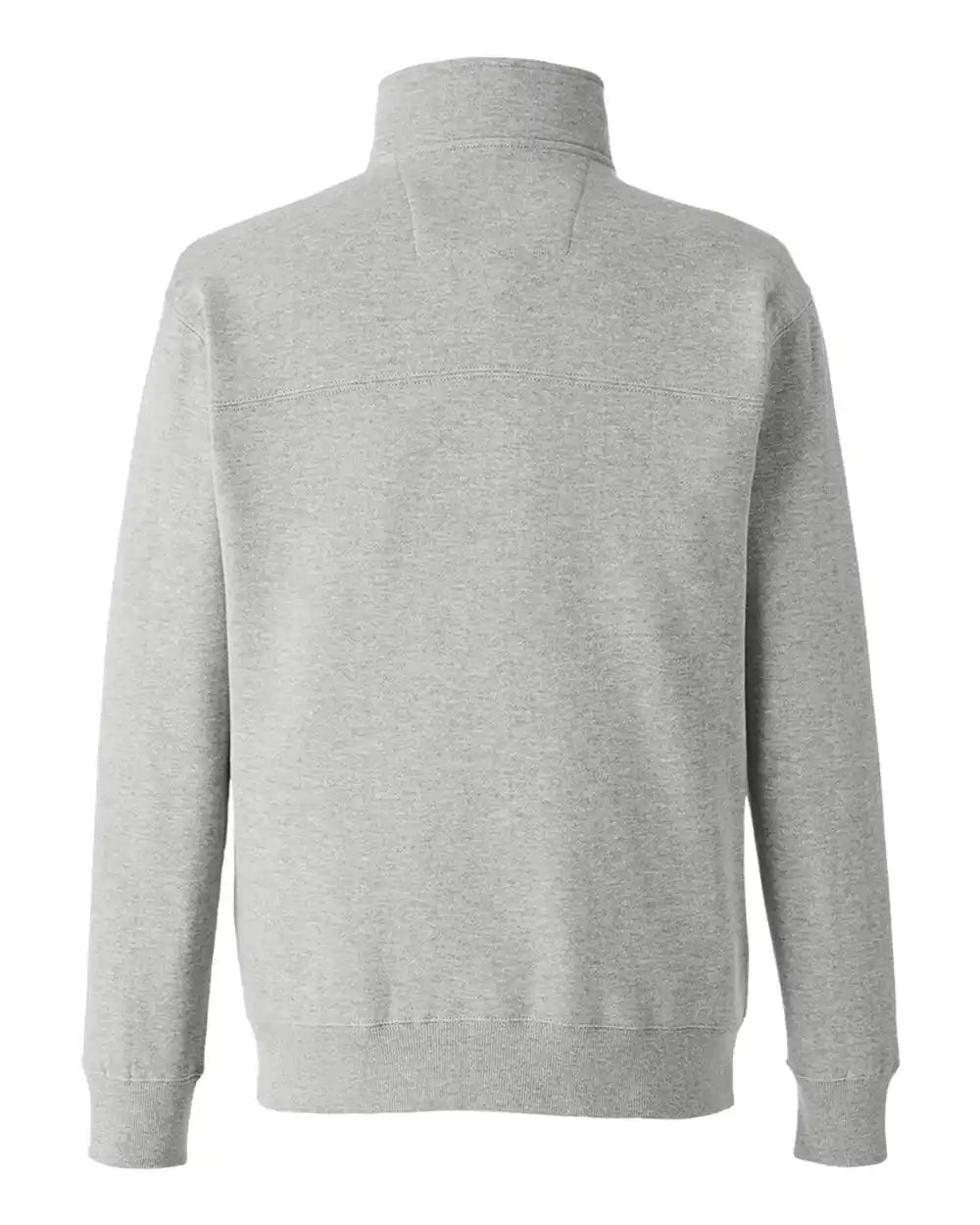 Nautica N17176 Anchor Fleece Quarter-zip Sweatshirt - Oxford Heather - s