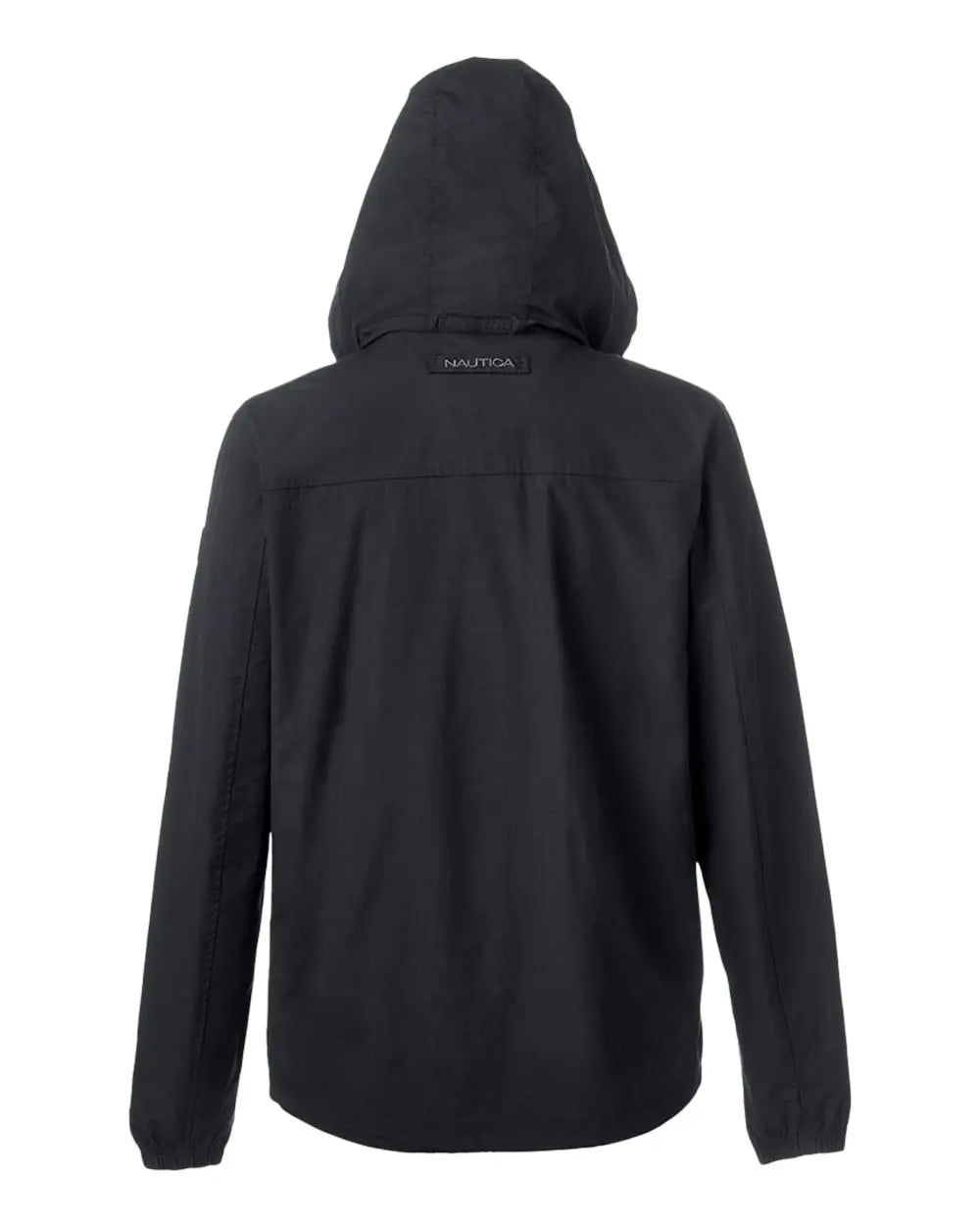 Nautica N17182 Voyage Hooded Rain Jacket - Black - s