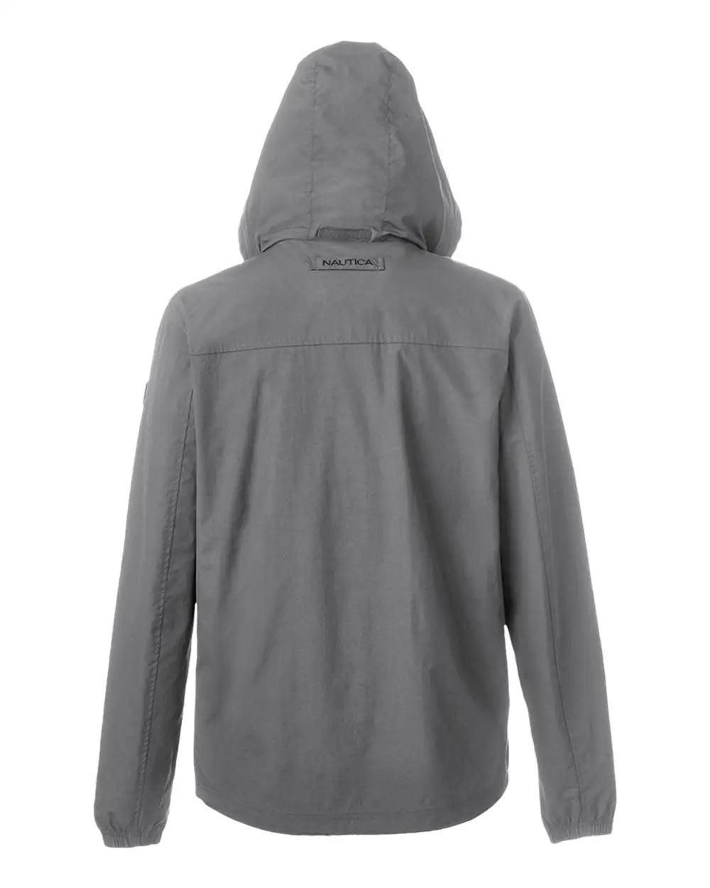 Nautica N17182 Voyage Hooded Rain Jacket - Graphite