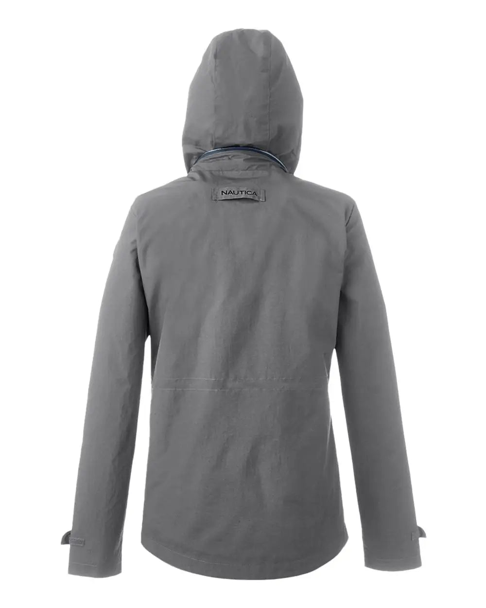 Nautica N17183 Women’s Voyage Hooded Rain Jacket - Graphite - Dark Gray / Xs