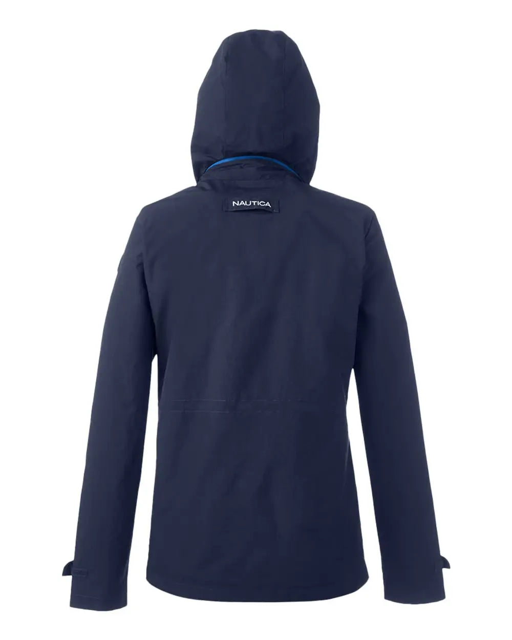 Nautica N17183 Women’s Voyage Hooded Rain Jacket - Navy - Xs