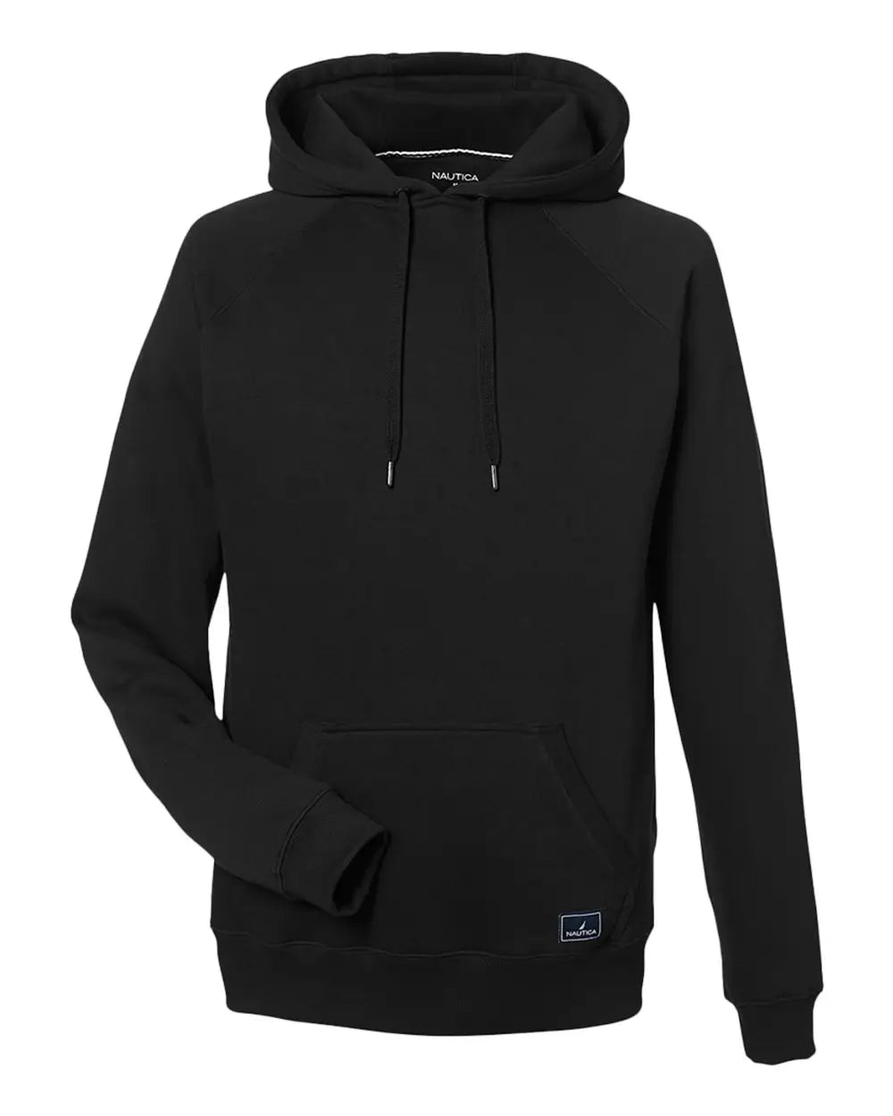 Nautica N17199 Anchor Fleece Hooded Sweatshirt - Black - Xs