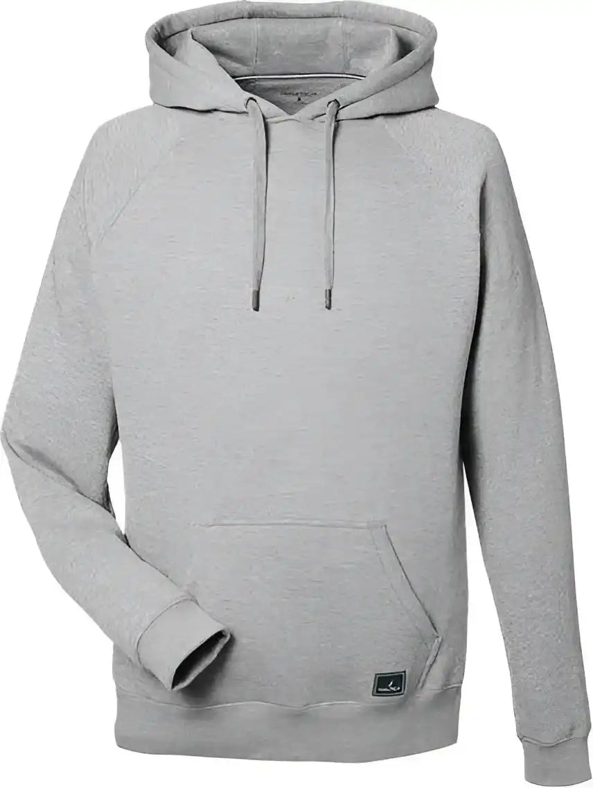 Nautica N17199 Anchor Fleece Hooded Sweatshirt Oxford Heather