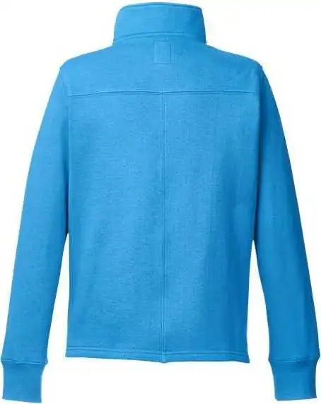 Nautica N17397 Women’s Anchor Fleece Quarter Zip Sweatshirt Azure Blue