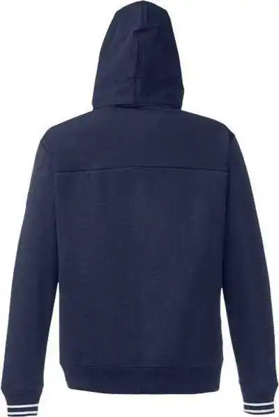 Nautica N17582 Navigator Fleece Hooded Full-zip Jacket - Navy