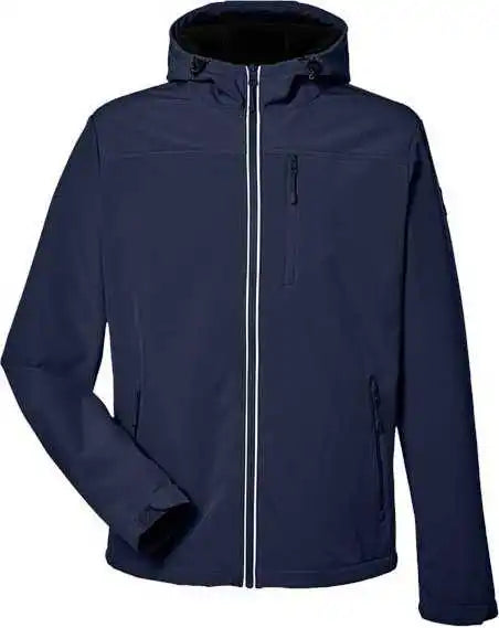 Nautica N17789 Wavestorm Softshell Hooded Jacket - Navy