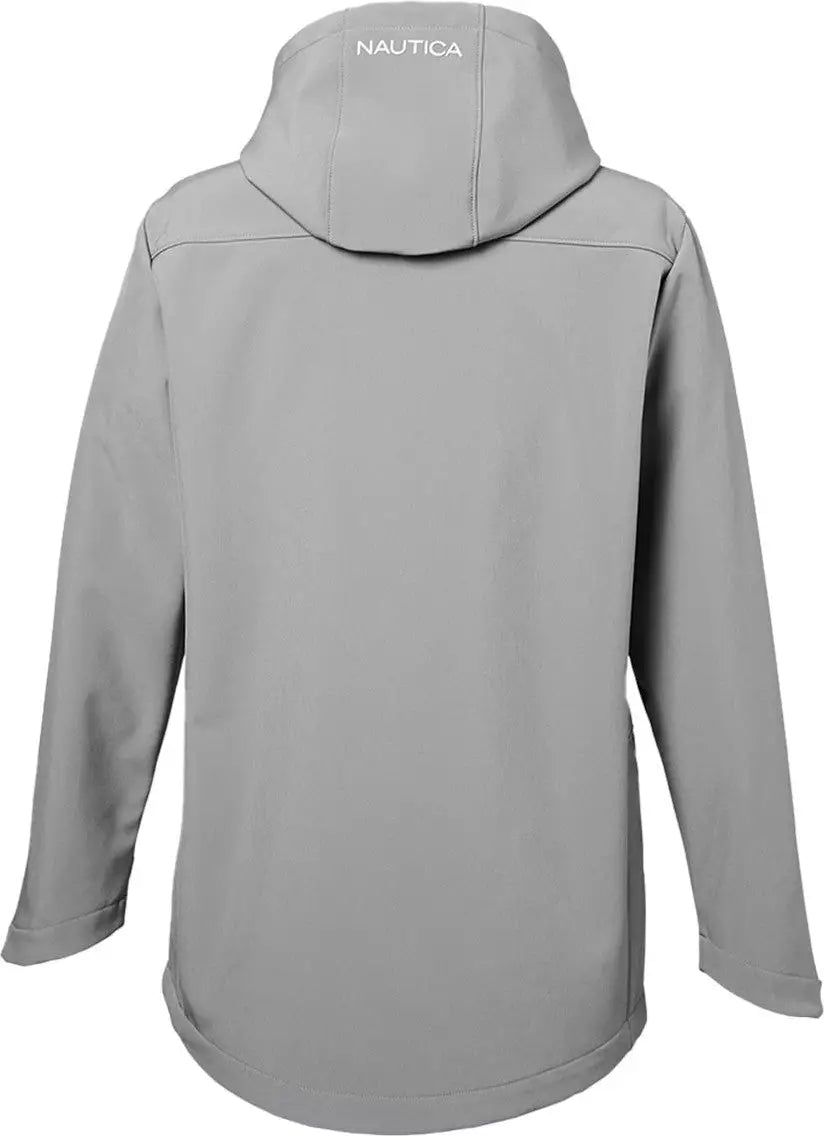 Nautica N17790 Women’s Wavestorm Hooded Soft Shell Jacket - Graphite
