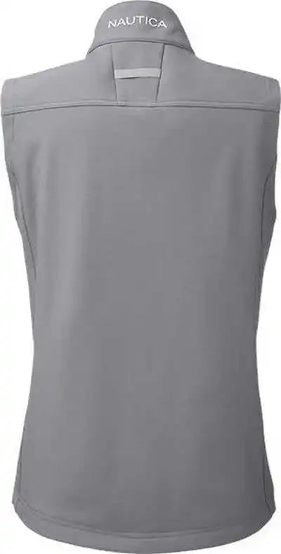 Nautica N17908 Women’s Wavestorm Softshell Vest Graphite