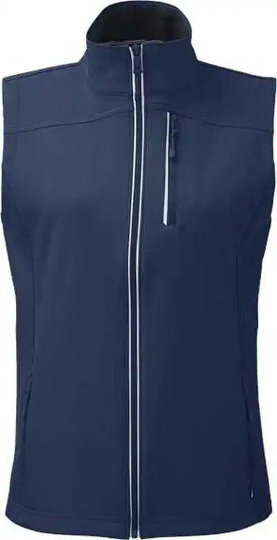 Nautica N17908 Women’s Wavestorm Softshell Vest - Navy